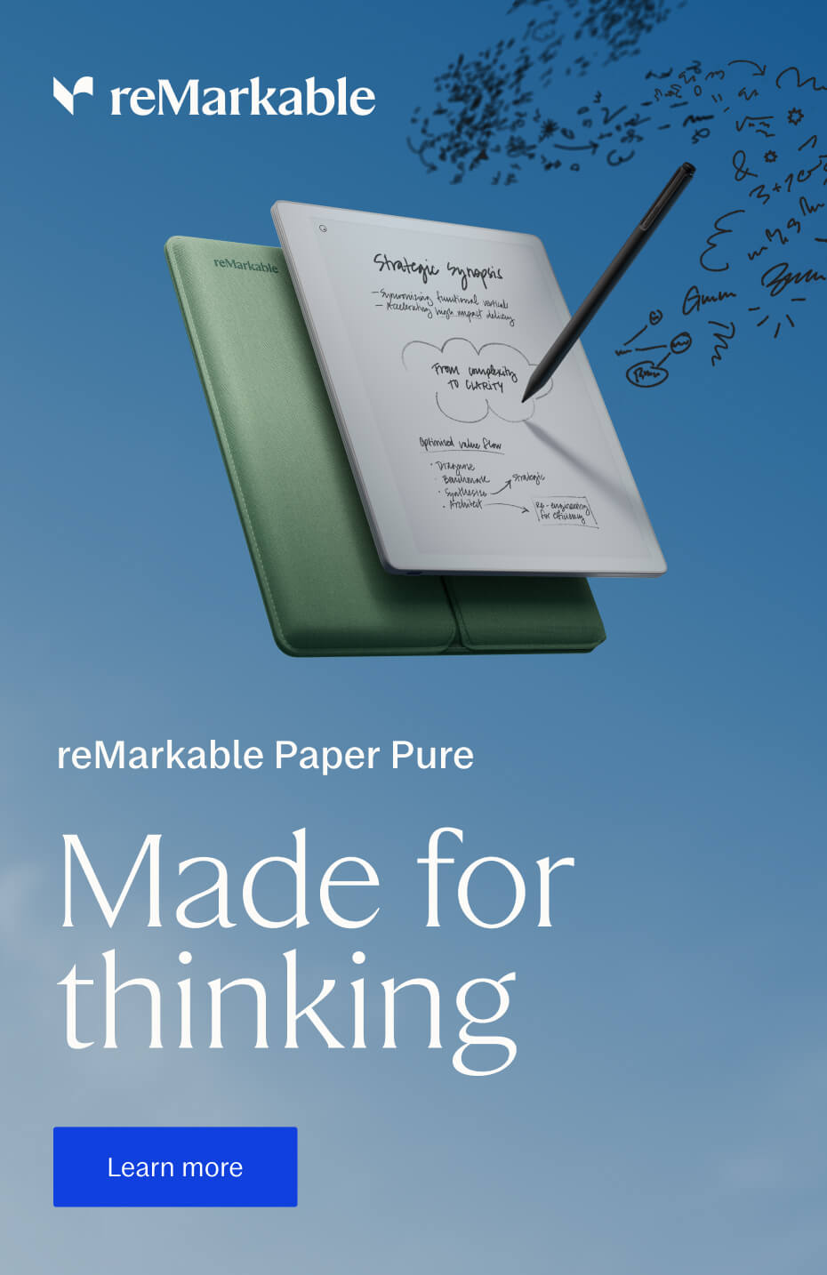 reMarkable Paper Pure - Made for thinking